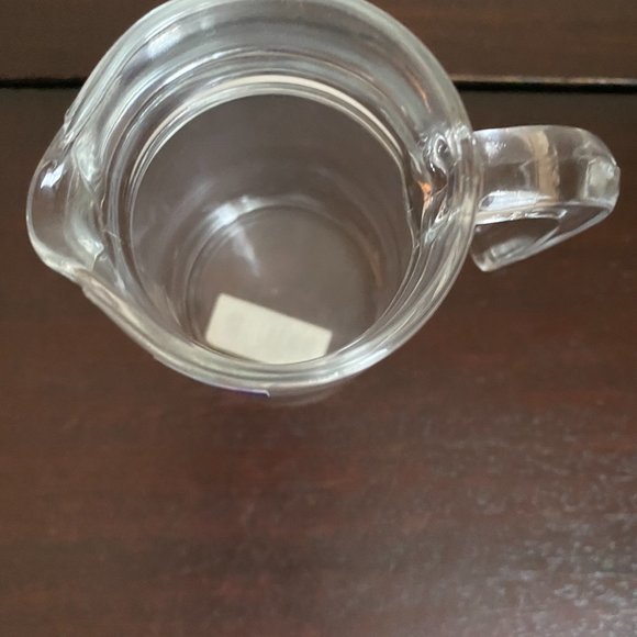 Luminarc Glass Pitcher Creamer 5" Tall Made in France NWT - Picture 14 of 14